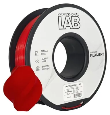 Zdjęcie produktu dla Filament PLA Meta Red Metaliczny Czerwony Prof. Lab. 1,75mm 1kg Drukarka 3D