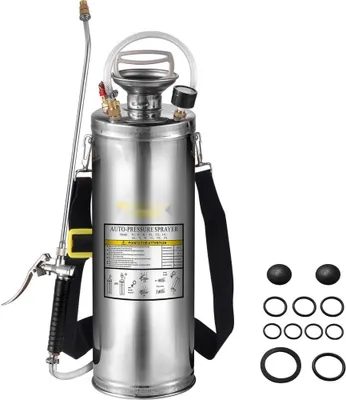 Immagine prodotto di Titoli di nuova concezione:
Nebulizzatore per laghetti da giardino Ultra-Spray - Nebulizzatore ad ultrasuoni in acciaio inossidabile da 10L per casa, giardino e camper