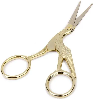 Productafbeelding van CHPN – Knipmes – Knipmes – Naaimachine schaar – Schaar – Kleine schaar – Fijne schaar – Goudkleurig – Mini-schaar – 11 cm