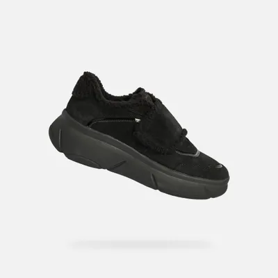 Produktbild von Geox Schwarze Damen-Sneaker Nebula 2.0 X 36