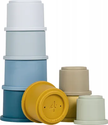 Obrázok produktu pre Little Dutch Stapelbekers Blauw