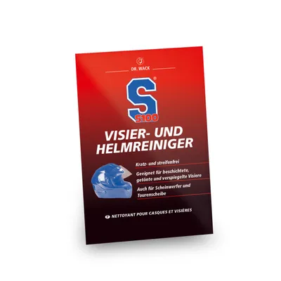 Produktbild von Dr. Wack S100 Visier+Helmreiniger Tuch (1 Stück)