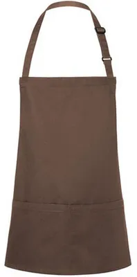 Produktbild von Karlowsky - Latzschürze, Tasche LT6115 (Einheitsgröße) (Hellbraun)