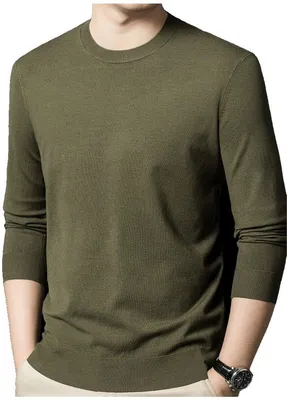 Productafbeelding van Currero Sweater Heren Grijs bladgroen XXL