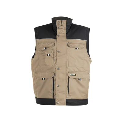 Produktbild von DASSY® Hulst Zweifarbige Weste KHAKI/SCHWARZ Gr.S Länge: STANDARD