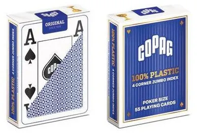 Produktbild von Copag - Plastik-Poker Jumbo Face 4 Pip