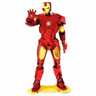 Produktbild von Metal Earth Iron Man, Actionfigur zum Sammeln, 14 Jahr(e), Metall