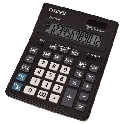 Obrázok produktu pre Eleven Office calculator CDB 1201BK black