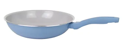 Produktbild von XL Wokpfanne Ø 28cm Keramische-Antihaftbeschichtung, Soft-Touch-Griff, für alle Herdarten auch Induktion