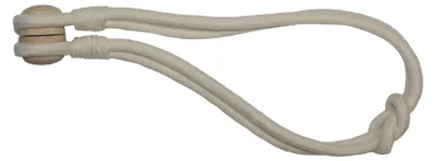 Image de Gardinia Embrasse pour rideaux Cordon 47 cm beige - 2 pièces