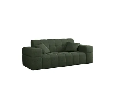 Produktbild von Kaiser Möbel Sofa 2 sitzer Couch serie NIMES stilvol Stoff VERITA Dunkelgrün