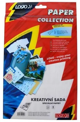 Obrázok produktu pre kreativní sada Logo papíry a fólie A4 + 10x15cm 5 listů