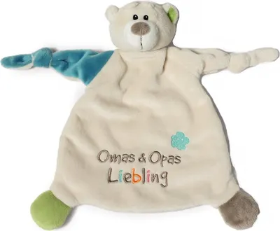 Produktbild von Schmusetuch Bär 25x25cm NICI 40040 Omas & Opas Liebling