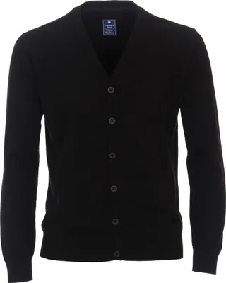 Produktbild von Redmond - Herren Strickjacke zum Knöpfen (222810680), Größe:L, Farbe:Schwarz(90)