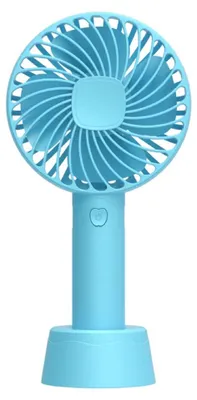 Produktbild von Mini-Ventilator, USB-aufladbar, tragbar, ideal für Schüler und Büro, superleise, starker Luftstrom