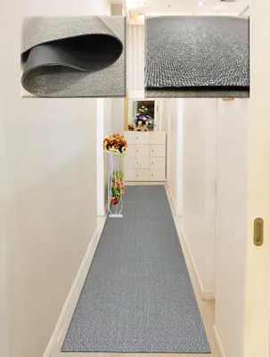 Obrázok produktu pre Vinylový koberec s textúrou, rozmer 70 x 200 cm, vhodný na použitie v interiéri aj exteriéri