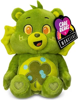 Obrázok produktu pre Care Bears plyš 22cm - Universal Monsters Good Luck Bear - plyšová hračka