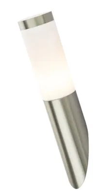Productafbeelding van Buitenlamp Boston RVS met wit