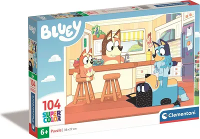 Produktbild von CLEMENTONI Puzzle Bluey 104 Teile