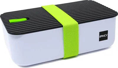 Produktbild von Lunchbox Yummy Bento Box 1500ml Besteck 3 Fcher BPA-frei auslaufsicher