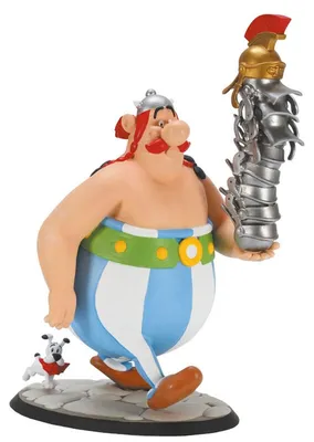 Immagine prodotto di Figurina Asterix in Obelix - Obelix in Idefix