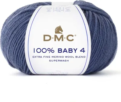 Obrázek produktu pro DMC 100% Baby 4 - extra jemná merino příze (75 % merino, 25 % polyamid) (barva 111)