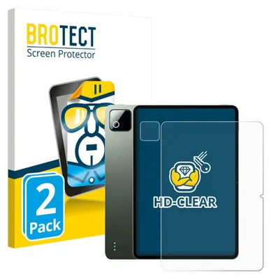 Produktbild von 2x Für Xiaomi Pad 8 Pro (Display+Kamera) Schutzfolie BROTECT Displayschutz Display Schutz Folie Klar Transparent