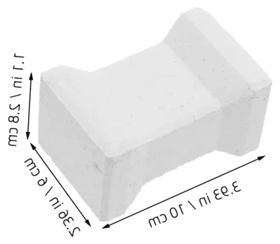 Produktbild von Hochtemperaturbeständige Brennstützen für Töpferöfen