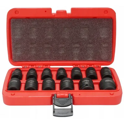 Obrázok produktu pre Sada 13ks kovaných nástrčných kľúčov 1/2“ 10-24mm 10923