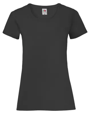 Produktbild von T-Shirt Fruit Of The Loom Valueweight Damen