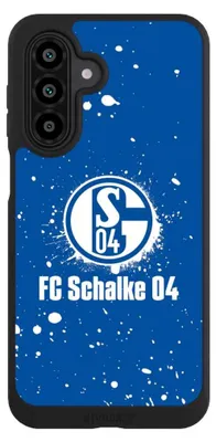Produktbild von NIVOCASE Handyhülle für Samsung Galaxy A17 5G  Hülle NIVOpure Case Schwarz FC Schalke 04 Logo S04
