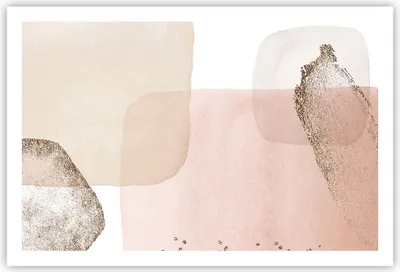 Produktbild von Poster - Poster ohne Rahmen - Abstraktion Modern Pastell - 91,5x61 cm - Wand Bild - Wanddeko - Wandbilder - Kunstposter - Wandposter - Bilder - Kunstdruck - Wanddekoration - Wandbild - P2XAA91x61-4618