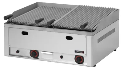 Image de Grill à Pierre De Lave Double - Casselin