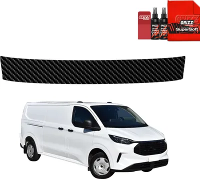 Obrázok produktu pre Ochranná fólia z uhlíka Grizz Protector pre nakladaciu hranu – Ford Custom (2023–2026)