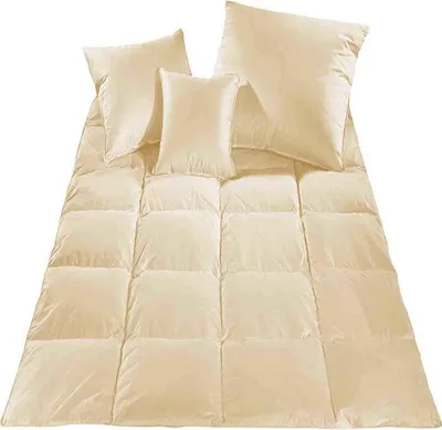 Obrázek produktu pro Přikrývka z peří - 140x200 1500g krémová sypka