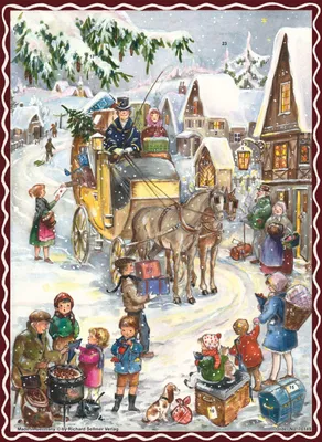 Produktbild von Adventskalender "Hurra die Kutsche kommt"