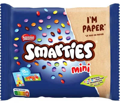 Produktbild von Smarties Mini Schokoladenbällchen 259g – Bunte Schokolinsen, ideal zum Naschen & Teilen