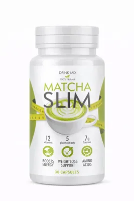 Produktbild von MatchaSlim – Grüntee-Extrakt Energie- und Vitalitätsunterstützung, 30 Kapseln
