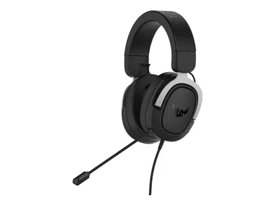 Produktbild von ASUS TUF Gaming H3 Headset (kabelgebunden, virtueller 7.1-Surround-Sound, geeignet für für PC, PS4, Xbox One und Nintendo Switch) schwarz / silber