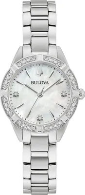 Obrázok produktu pre Hodinky Bulova 96R253 CYRKONIE strieborné