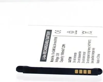 Produktbild von Akku für Samsung GT-I9195 Li-Ion 3,7 Volt 1900 mAh schwarz.