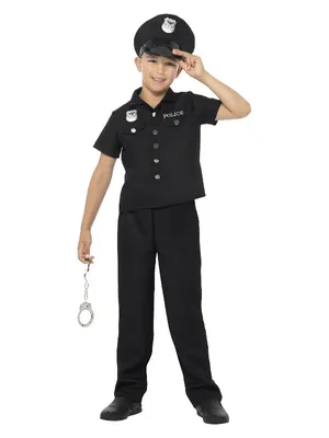 Obrázek produktu pro Kostým dětský Policista černý vel. L