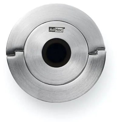 Produktbild von AdHoc Sekt- und Champagnerverschluss Champ, Edelstahl/Silikon, D: 8 cm, H: 1,7 cm