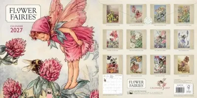Immagine prodotto di Flower Fairies Wall Calendar 2027 Art – Lingua: Inglese