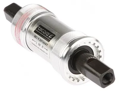 Image de Boîte de pédalier Tecora E BSA cuvettes en aluminium acier 131 mm