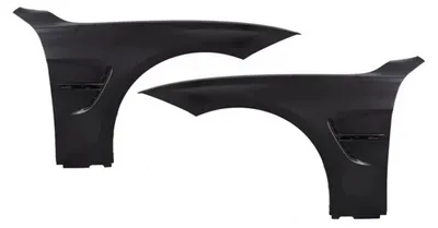 Obrázok produktu pre Predné blatníky pre BMW radu 3 F30 F31 2011+ Sedan Touring M3 Look Black.
