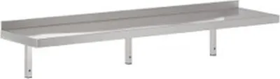 Immagine prodotto di Mensola a muro Combisteel RFS con staffe in acciaio inox, dimensioni 430, 2000x300x320 mm.