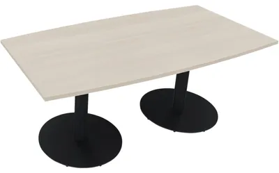 Produktbild von Bespr.ti. Tonneau Tellerfuß Rund B1800xT800/900xH720 an/Akazie