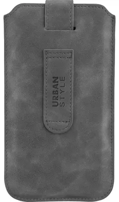 Produktbild von Peter Jäckel 17314, Beuteltasche, Jede Marke, Apple iPhone 6 Plus/ Samsung N910 Galaxy Note 4, 16,5 cm (6.5 Zoll), Grau