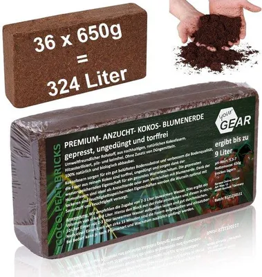 Zdjęcie produktu dla Kokospotgrond 324 L - w 100% organiczny